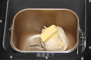 花生酱香小吐司的做法步骤：2