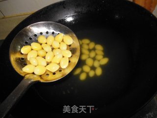 白果炒荷兰豆的做法步骤：6