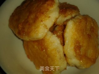 香煎鲮鱼饼&瓤虎皮尖椒的做法步骤：4