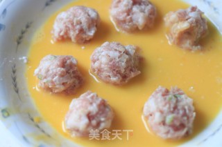 焦熘丸子的做法步骤：3