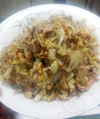瑶柱炒粉丝的做法步骤：9