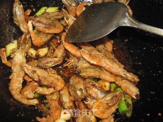 花生北极虾的做法步骤：9