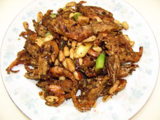 花生北极虾的做法步骤：12