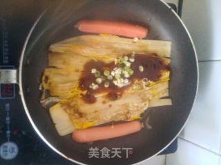 简易烤冷面的做法步骤：5