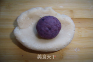 紫薯酥饼的做法步骤：9