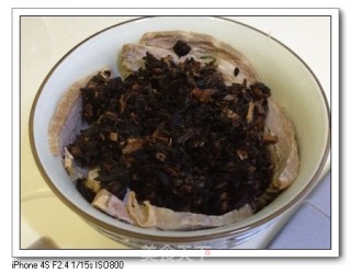 霉干菜扣肉的做法步骤：9