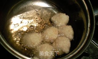 炸薯球的做法步骤：3