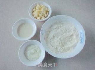 奶香饼干条的做法步骤：1