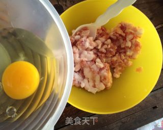 金砖银瓦---锅塌茄盒的做法步骤：2