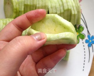 金砖银瓦---锅塌茄盒的做法步骤：6
