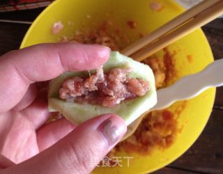 金砖银瓦---锅塌茄盒的做法步骤：7