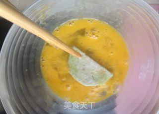 金砖银瓦---锅塌茄盒的做法步骤：9
