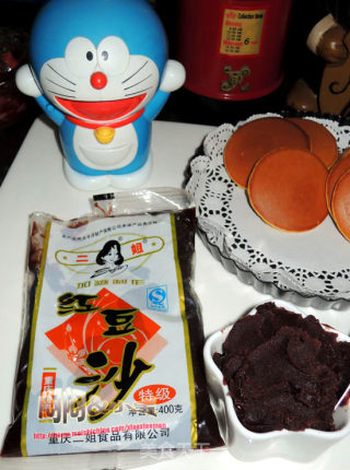 机器猫、哆啦A梦的最爱----铜锣烧（豆沙饼）的做法步骤：17