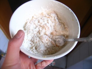 缤纷好滋味——翡翠黄金北极虾烧麦的做法步骤：6