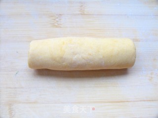 缤纷好滋味——翡翠黄金北极虾烧麦的做法步骤：16