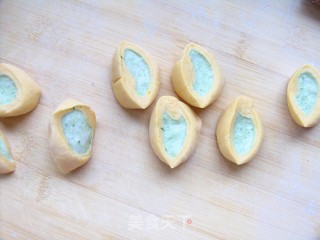 缤纷好滋味——翡翠黄金北极虾烧麦的做法步骤：17
