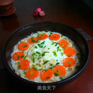 挂面卧鸡蛋的做法步骤：7