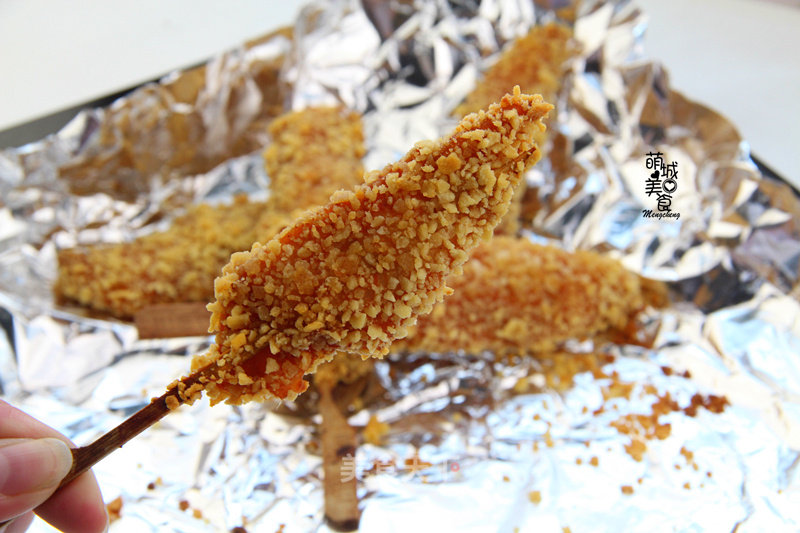 休闲零吃--- 薯片香烤鸡柳的做法