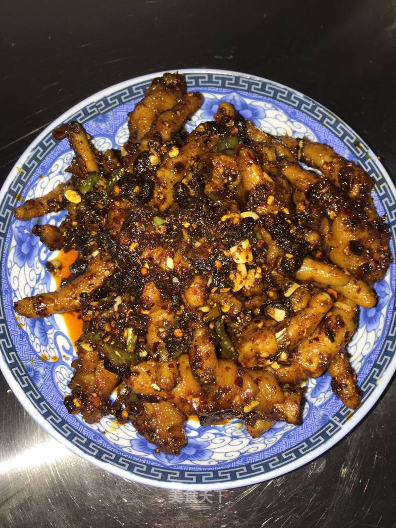 风味豆鼓鸡爪的做法