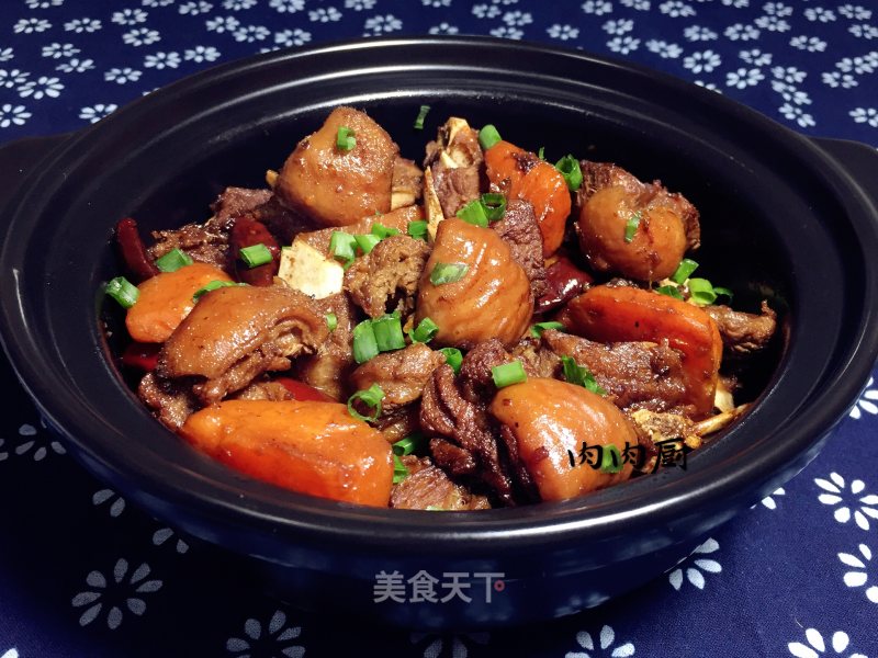 胡萝卜羊肉煲#肉肉厨的做法