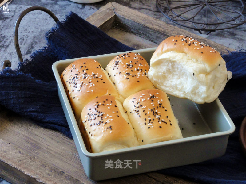 低糖豆浆小餐包的做法
