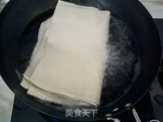 紫甘蓝蔬菜卷的做法步骤：4