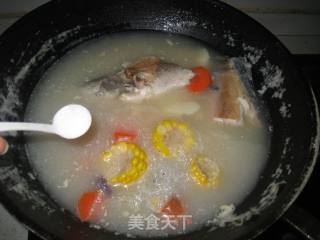 山药黑鱼汤的做法步骤：9