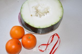 橙汁冬瓜的做法步骤：1