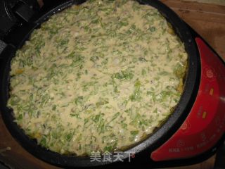 芹菜叶海蛎煎饼—— 宝宝补锌好选择的做法步骤：9