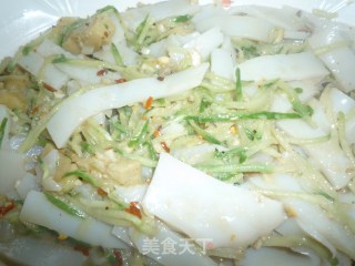 超简单的美味凉皮的做法步骤：6