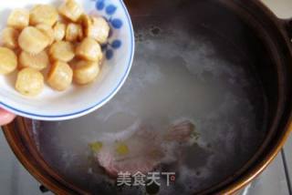冬日暖意浮心头 --- 迟菜心瑶柱粥的做法步骤：6