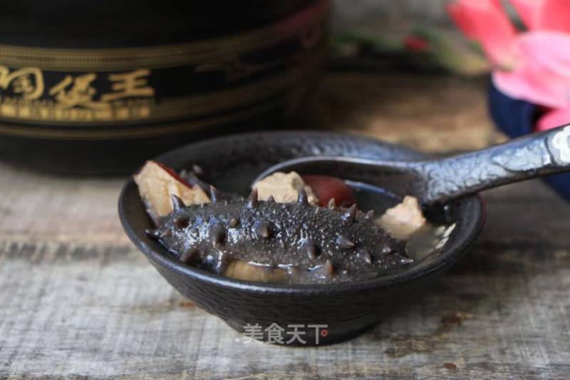 海参猪肉汤的做法
