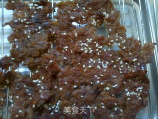过年小零食——自制猪肉脯的做法步骤：5