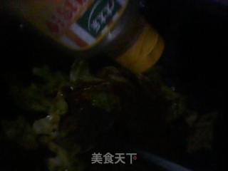 莲花菜炒粉条的做法步骤：4