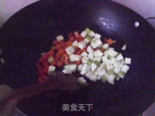 甜辣什锦甜虾的做法步骤：9