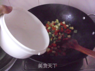 甜辣什锦甜虾的做法步骤：11