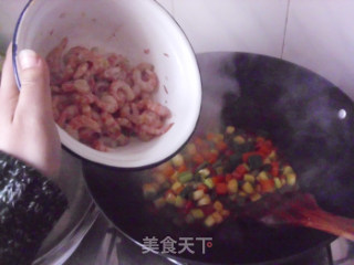 甜辣什锦甜虾的做法步骤：12