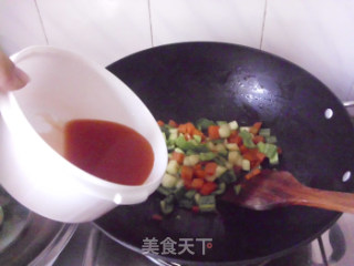 甜辣什锦甜虾的做法步骤：13