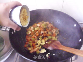 甜辣什锦甜虾的做法步骤：15