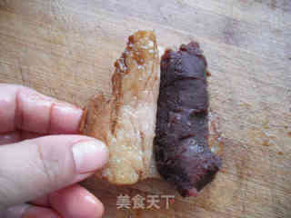 夹沙肉（甜烧白）的做法步骤：7