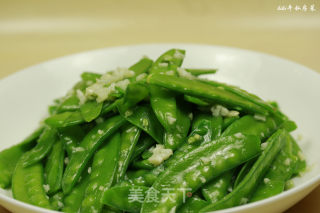 kiki牛的私房菜11-蒜蓉荷兰豆的做法步骤：12