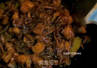必不可少过年菜：猪肉炖粉条的做法步骤：10