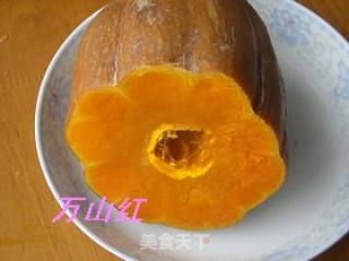 南瓜豆沙糍粑的做法步骤：1