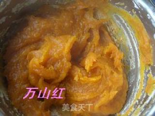 南瓜豆沙糍粑的做法步骤：4