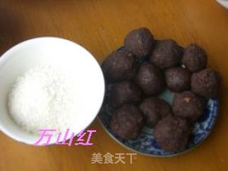 南瓜豆沙糍粑的做法步骤：5