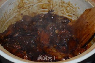 砂锅红烧鸡肉的做法步骤：7