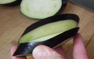 鱼香茄盒的做法步骤：3