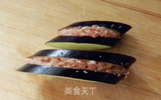 鱼香茄盒的做法步骤：4