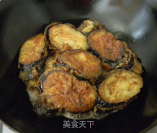 鱼香茄盒的做法步骤：7