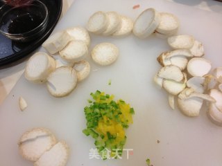 杏鲍菇肉夹的做法步骤：2